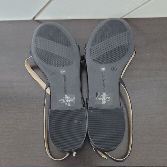 NEW Easy Spirit Glenni Womens Seglenni Sandals 9M Leather Upper Slingback 4PT - Picture 7 of 8